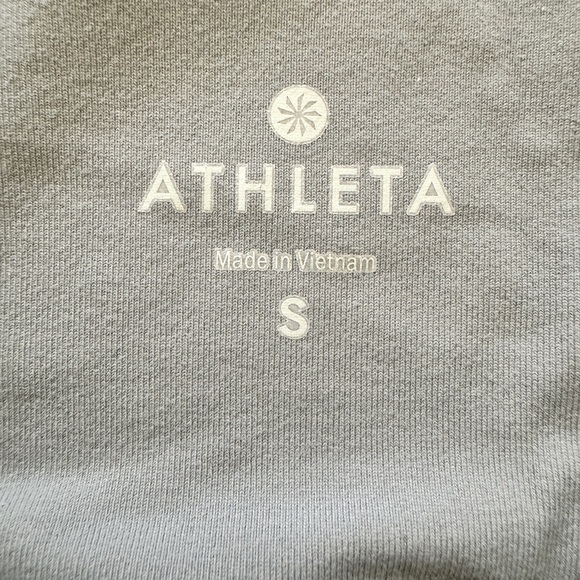 Athleta Gray High Waist Form-Fitting Pants - Picture 3 of 6